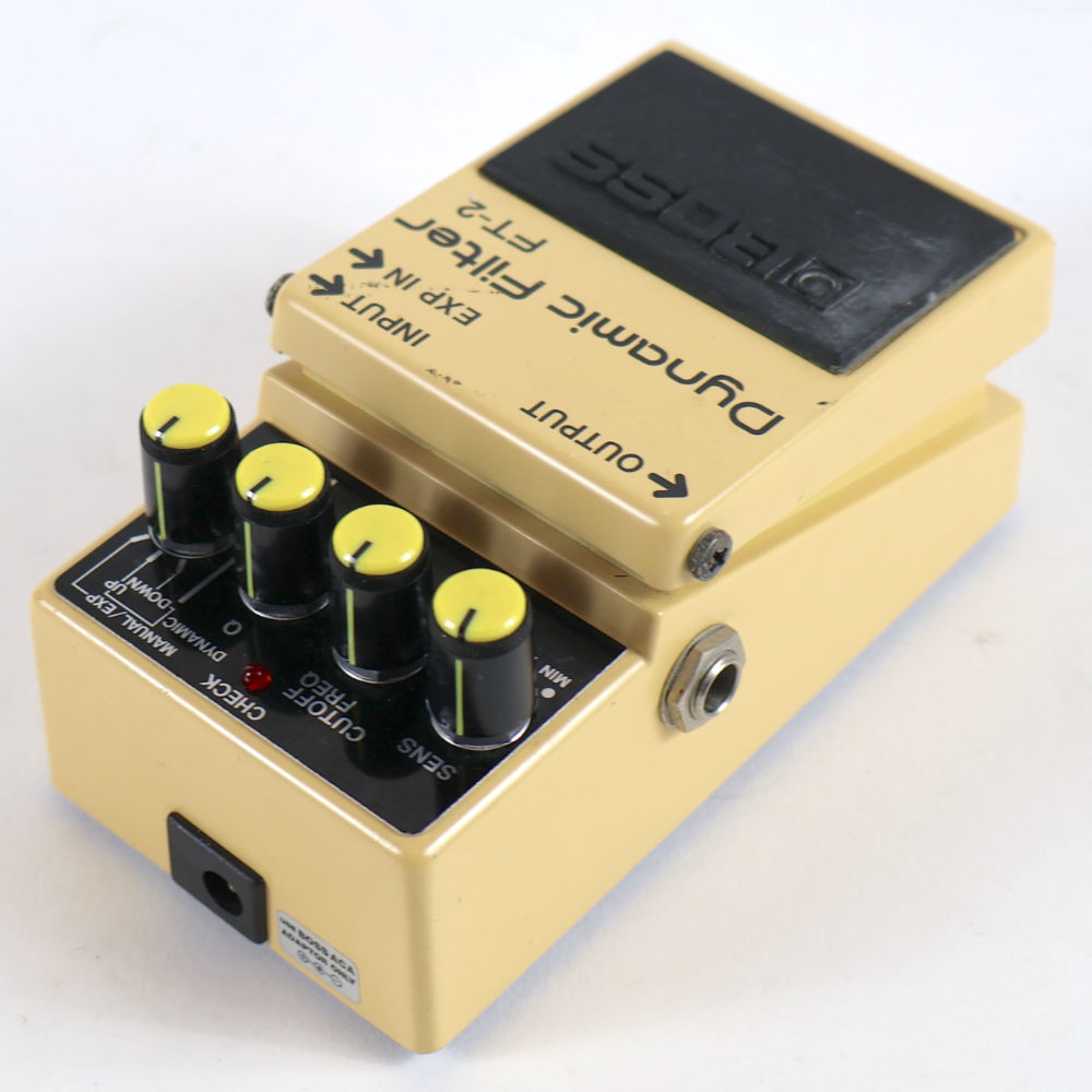 【中古】オートワウ エフェクター BOSS FT-2 Dynamic Filter エンベロープフィルター ギター ベース エフェクター 左サイド