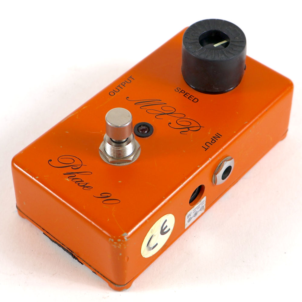 【中古】 フェイザー MXR CSP101SL Script Phase90 LED ギターエフェクター PHASE 90 フェイズ90 筆記体ロゴ 右サイド