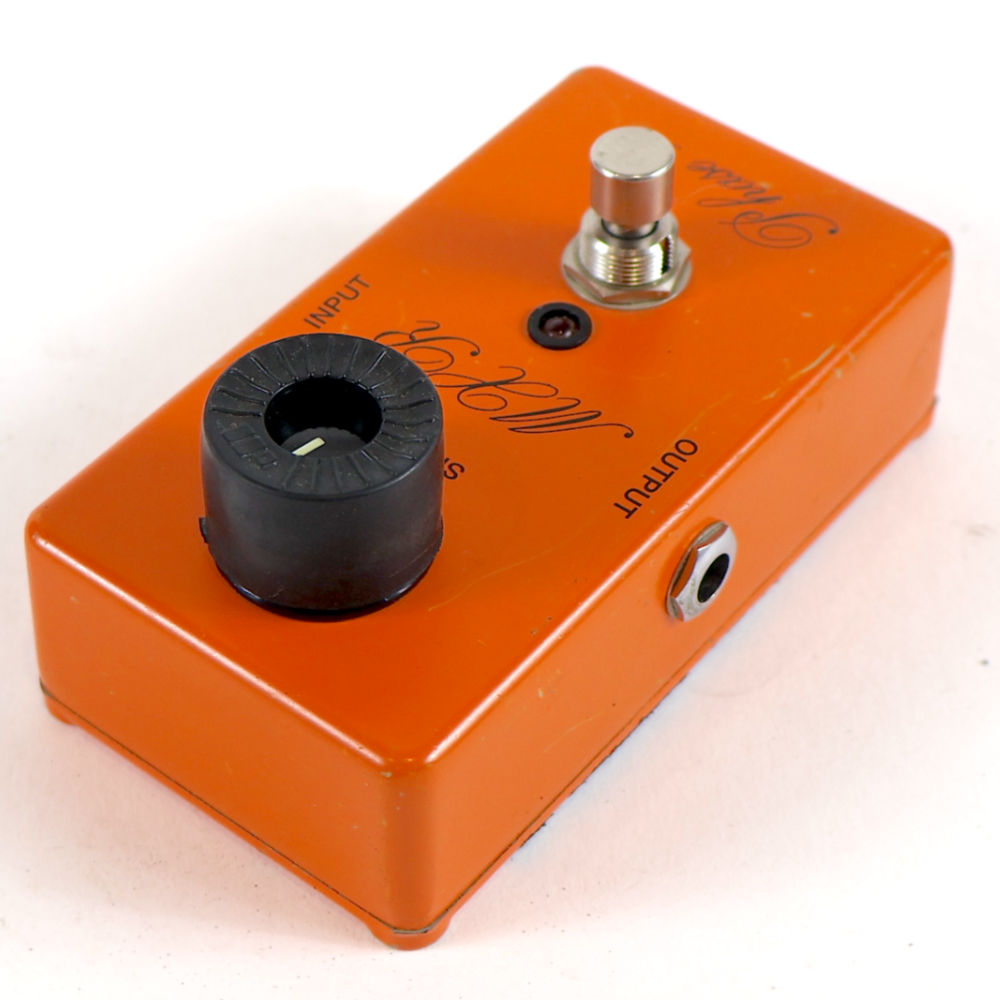 【中古】 フェイザー MXR CSP101SL Script Phase90 LED ギターエフェクター PHASE 90 フェイズ90 筆記体ロゴ 左サイド