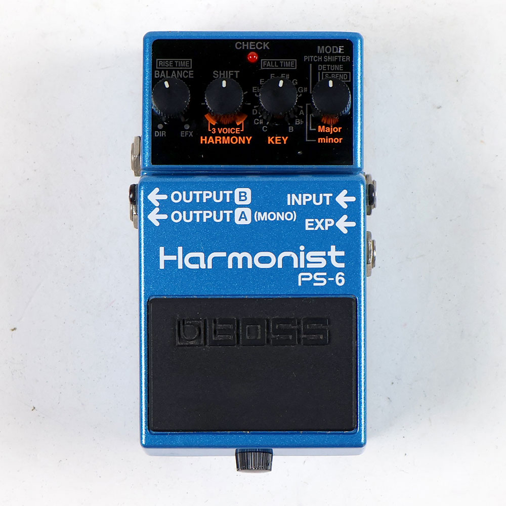 【中古】 ハーモナイザー エフェクター BOSS PS-6 Harmonist ギターエフェクター ハーモニスト ピッチシフター 正面