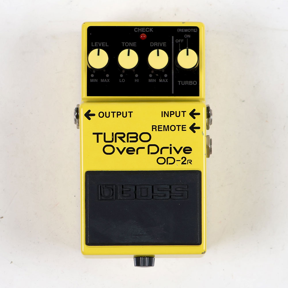 【中古】 オーバードライブ エフェクター BOSS OD-2R TURBO Over Drive ギターエフェクター ターボ オーバードライブ 正面