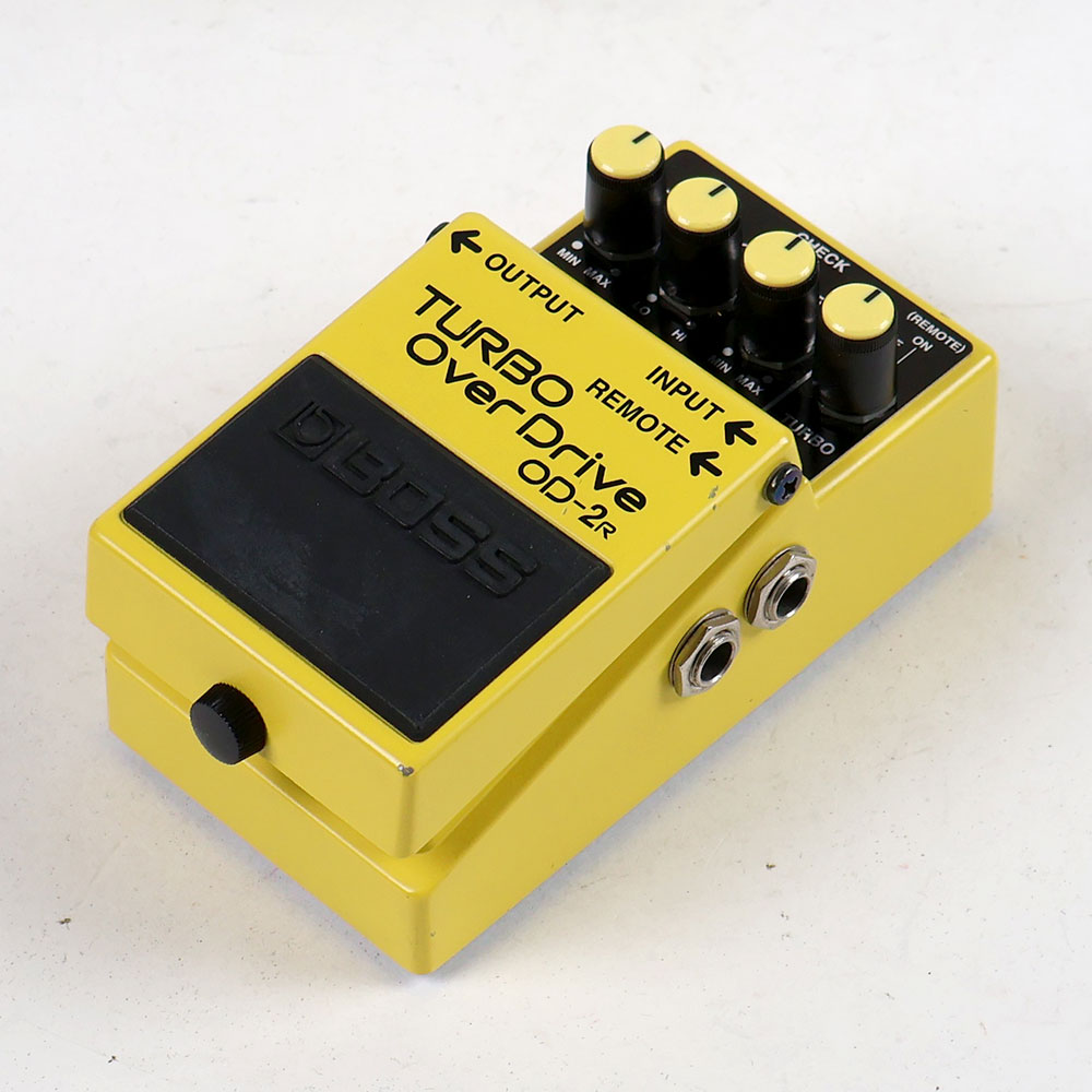 【中古】 オーバードライブ エフェクター BOSS OD-2R TURBO Over Drive ギターエフェクター ターボ オーバードライブ 全体