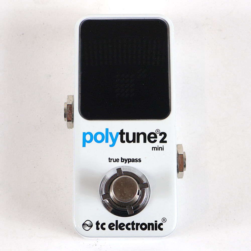 【中古】 チューナー tc electronic PolyTune 2 mini バッファー内蔵 ペダルチューナー tcエレクトロニック