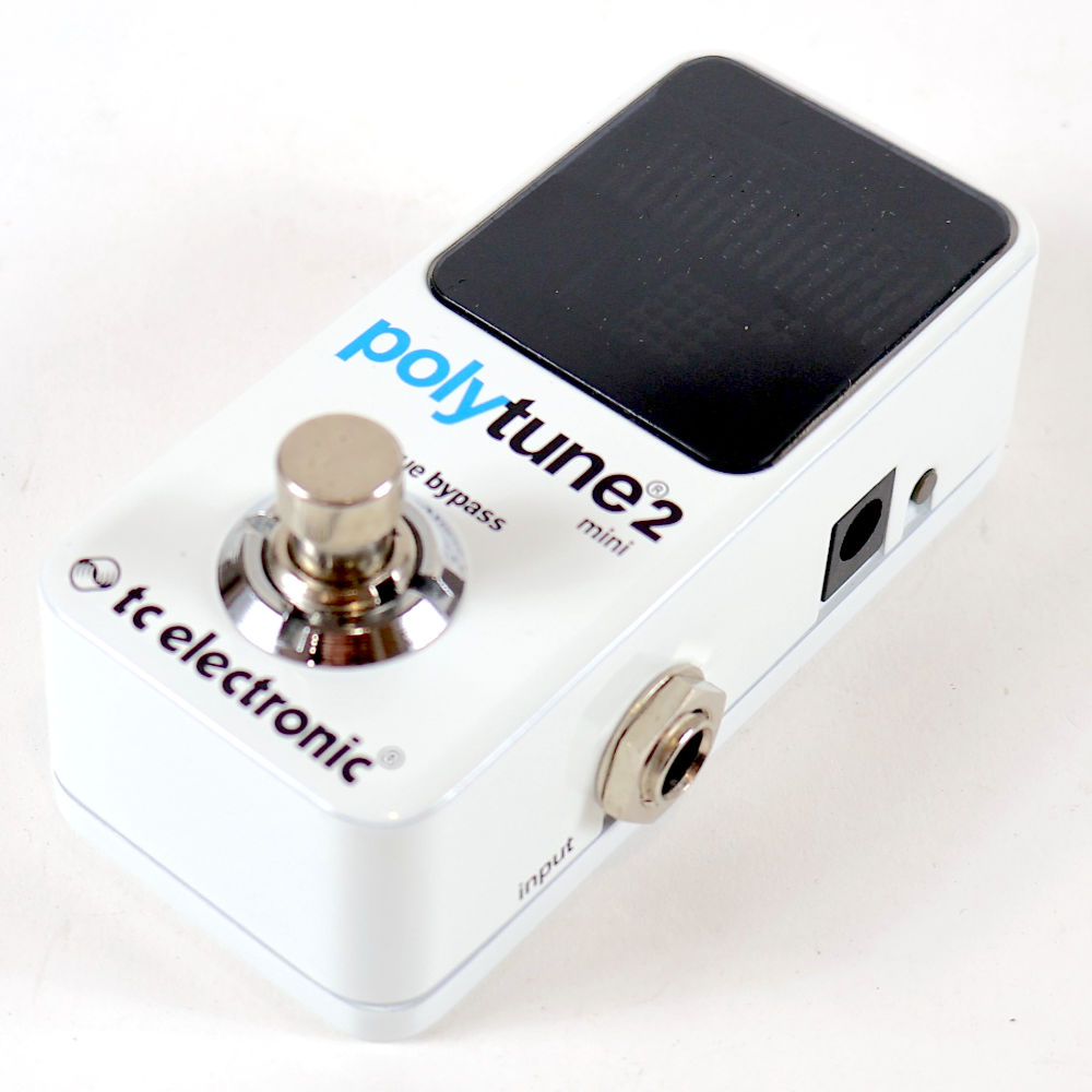 【中古】 チューナー tc electronic PolyTune 2 mini バッファー内蔵 ペダルチューナー tcエレクトロニック 右サイド