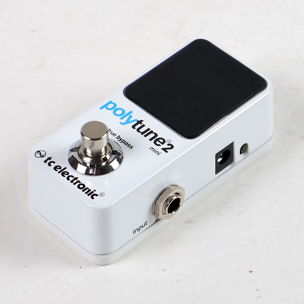 【中古】 チューナー tc electronic PolyTune 2 mini バッファー内蔵 ペダルチューナー tcエレクトロニック 全体