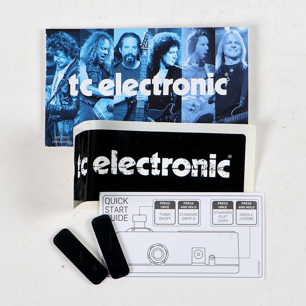 【中古】 チューナー tc electronic PolyTune 2 mini バッファー内蔵 ペダルチューナー tcエレクトロニック 付属品