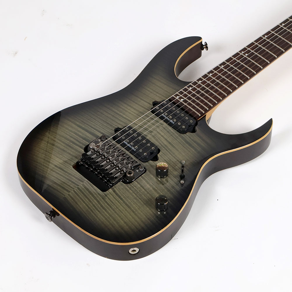 【中古】 エレキギター 7弦 IBANEZ RG2727FZ TBK(Transparent Black) 2013年製 Prestige 日本製 MADE IN JAPAN ボディ