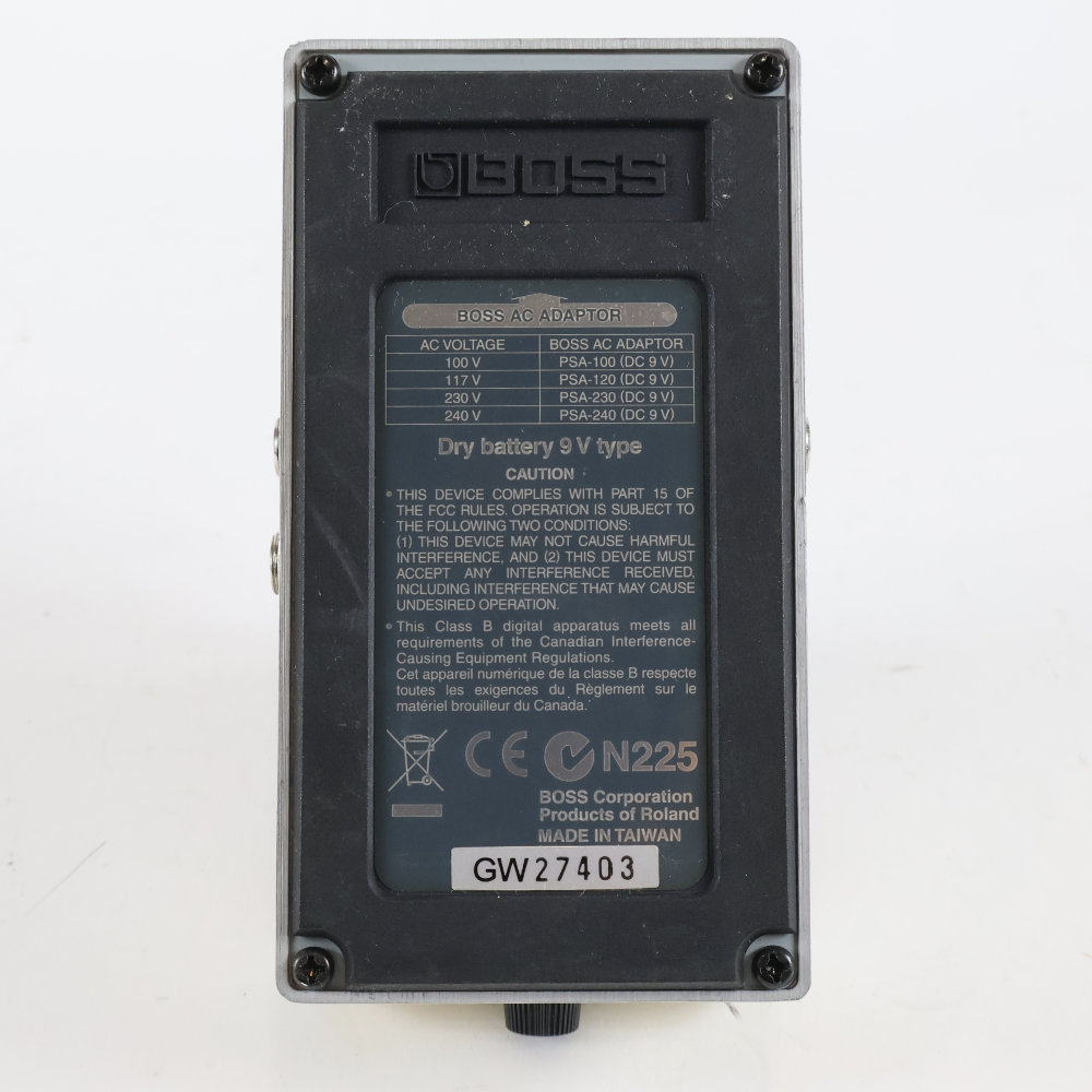 【中古】 デジタルディレイ エフェクター BOSS DD-3 Digtal Delay ギターエフェクター ディレイ 底面