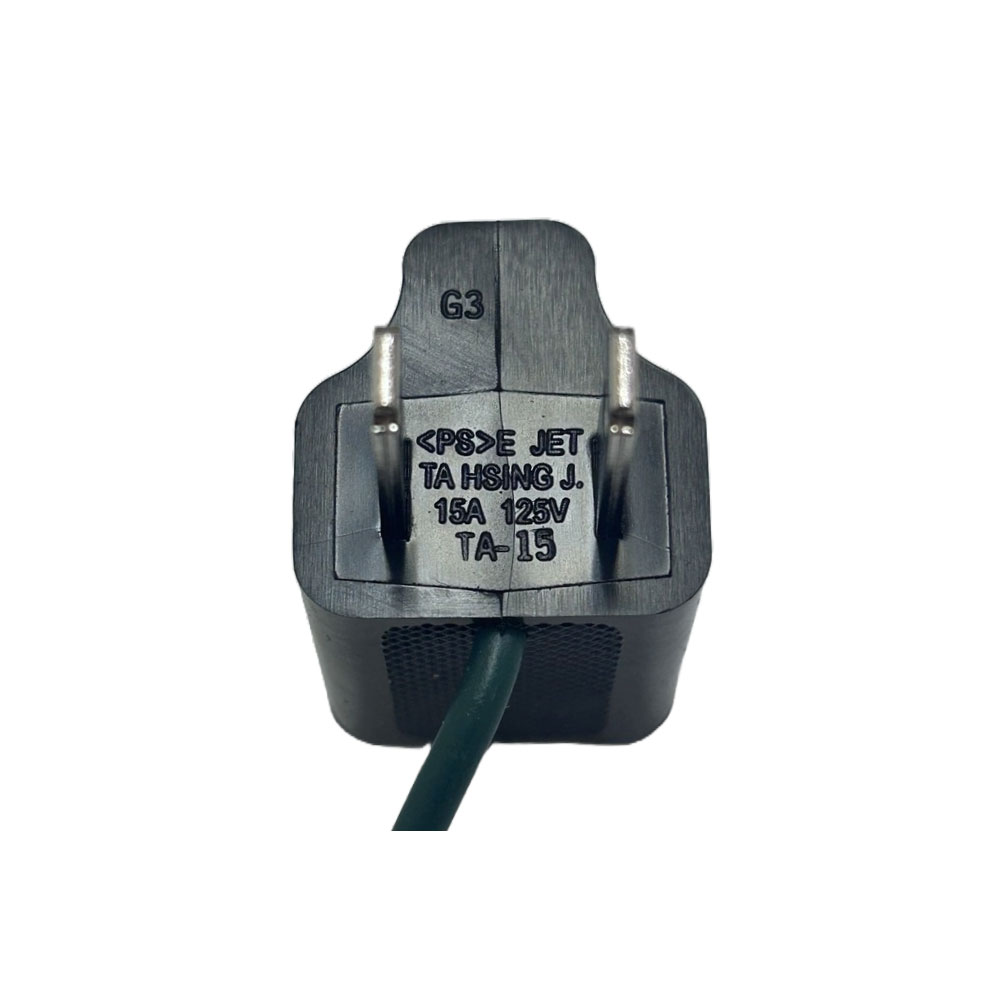 SOLID BOND SB-TAP3P 3P→2P 電源プラグ 変換アダプター プラグ部