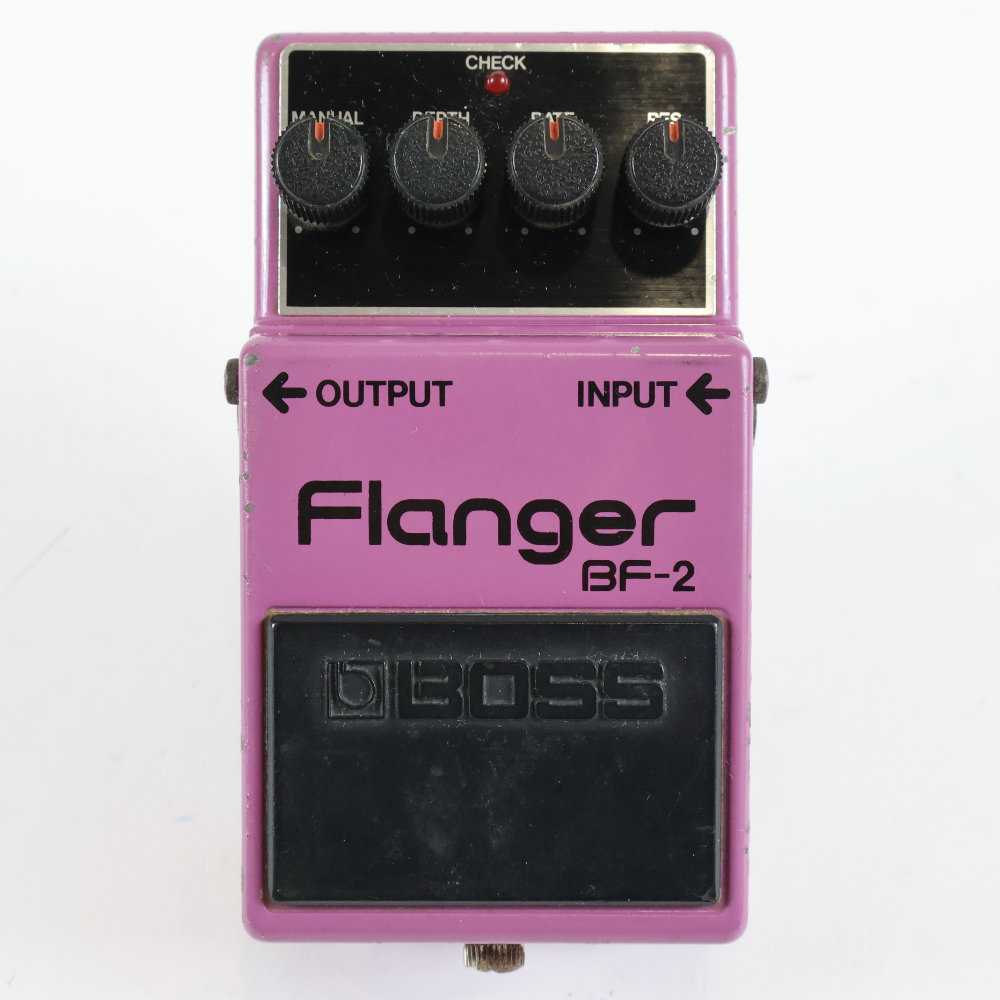【中古】 フランジャー BOSS BF-2 Flanger Made in Japan 銀ネジ ボス ギターエフェクター