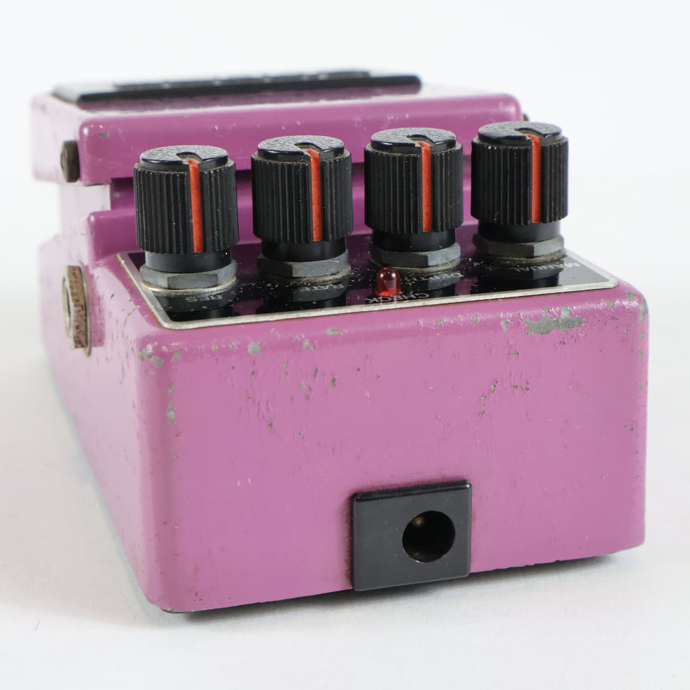 【中古】 フランジャー BOSS BF-2 Flanger Made in Japan 銀ネジ ボス ギターエフェクター 側面