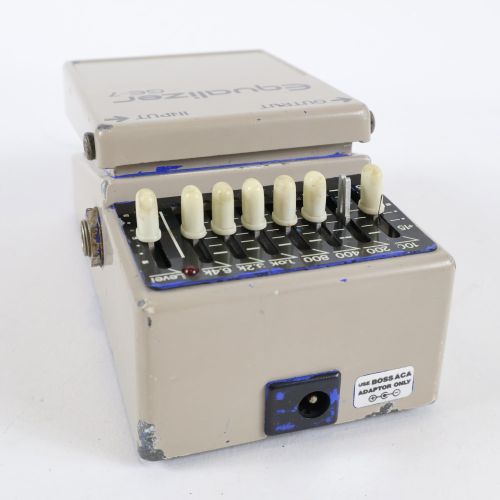 【中古】イコライザー エフェクター BOSS GE-7 Equalizer Made in Japan ギターエフェクター 側面