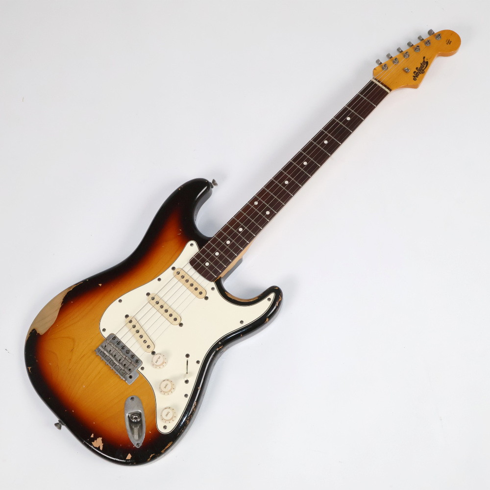 【中古】 エレキギター Navigator by ESP N-ST-ALR Relic 3TS(3Tone-Sunburst) 2017年製 ナビゲイター ストラトタイプ レリック アンティクイティーピックアップ搭載 詳細画像