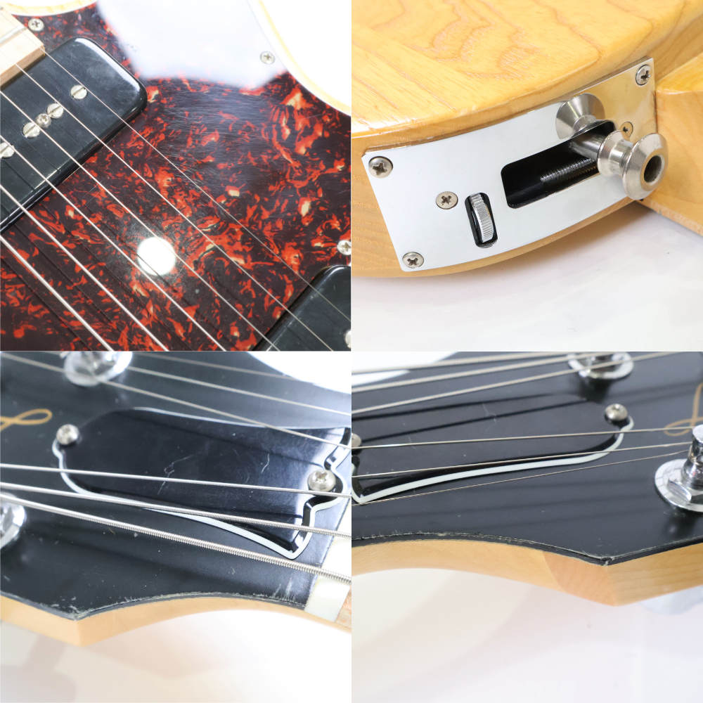 【中古】 エレキギター Gibson Music City Jr. with B-Bender Ash Natural 2012年製 ギブソン ミュージックシティー ジュニア Bベンダー搭載のレアモデル 詳細画像