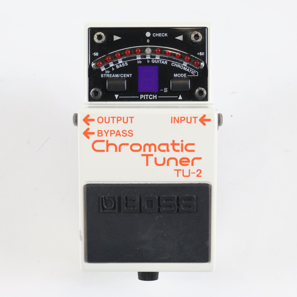 【中古】 クロマチックチューナー エフェクター BOSS TU-2 Chromatic Tuner ペダルチューナー