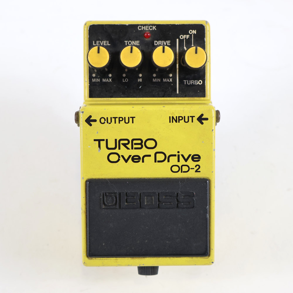 【中古】ターボオーバードライブ エフェクター BOSS OD-2 TURBO OverDrive Made in Japan ボス ギターエフェクター