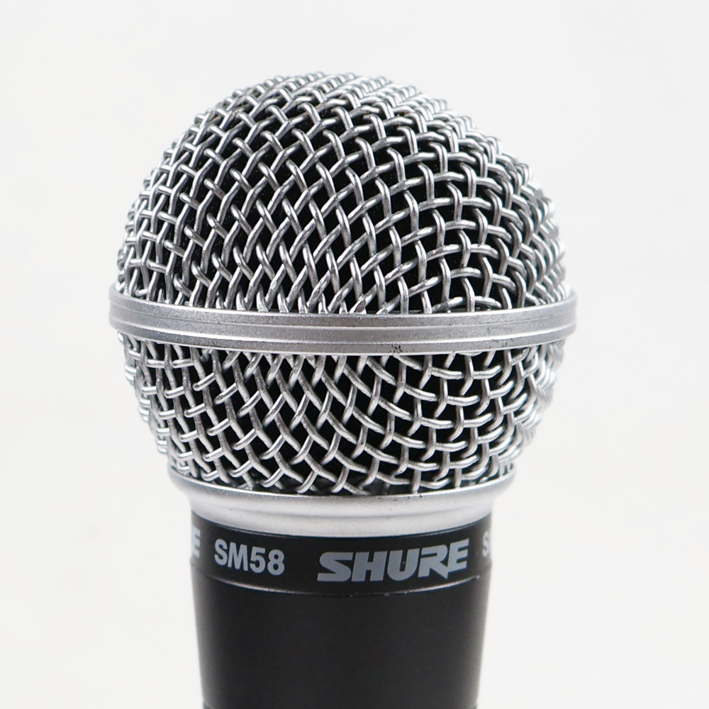 【中古】 マイク ダイナミックマイク ボーカル用 SHURE SM58 シュアー 58 ゴッパ シュア グリル凹み