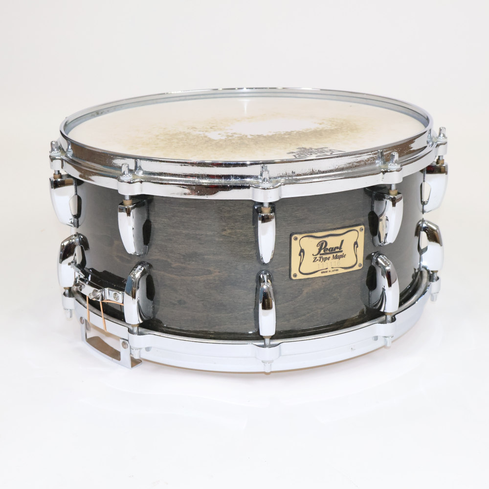 【中古】 スネアドラム パール Pearl Z-Type Maple 14x6.5 Made in Japan