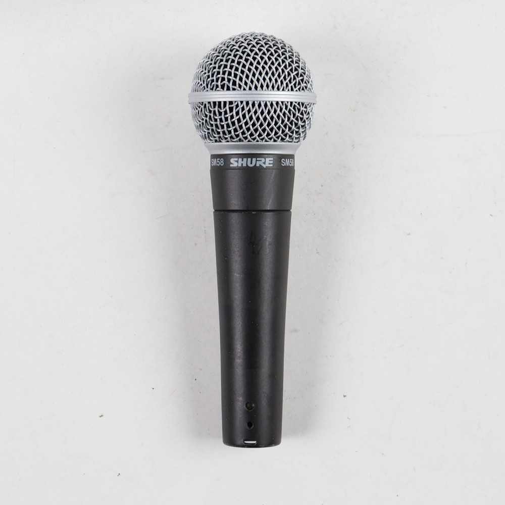 【中古】 マイク ダイナミックマイク ボーカル用 SHURE SM58 シュアー 58 ゴッパ シュア 裏面