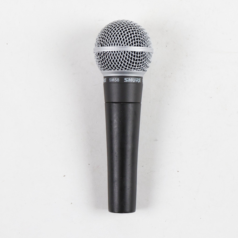 【中古】 マイク ダイナミックマイク ボーカル用 SHURE SM58 シュアー 58 ゴッパ シュア 表面