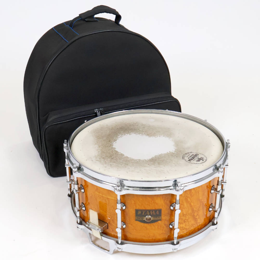 【中古】 スネアドラム タマ TAMA BE346 BIRD’S EYE ALL MAPLE SNARE DRUMS 14x6.5 Made in Japan