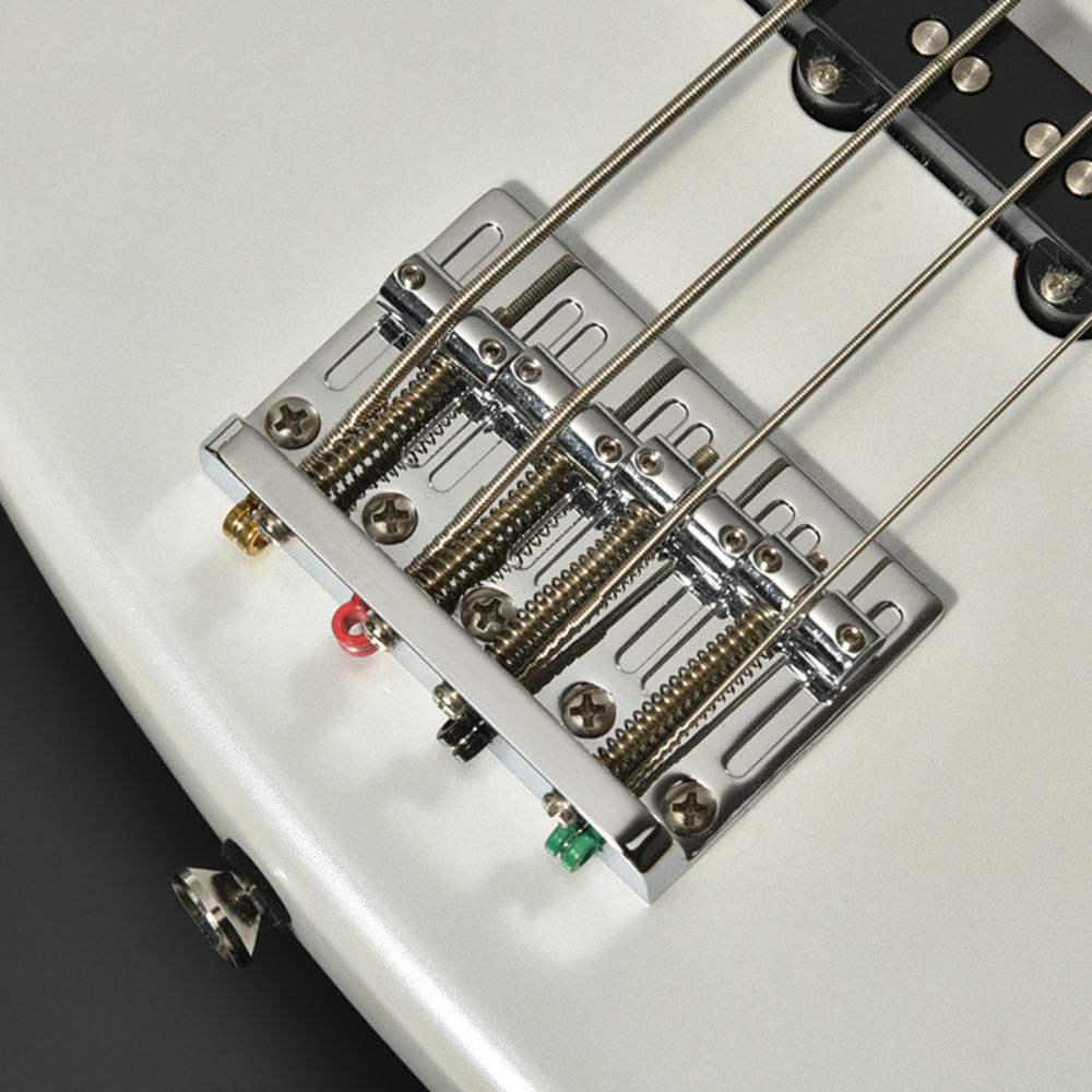 BACCHUS バッカス Japan Tune-up Series WL604-RSM/R PWH エレキベース ブリッジ部