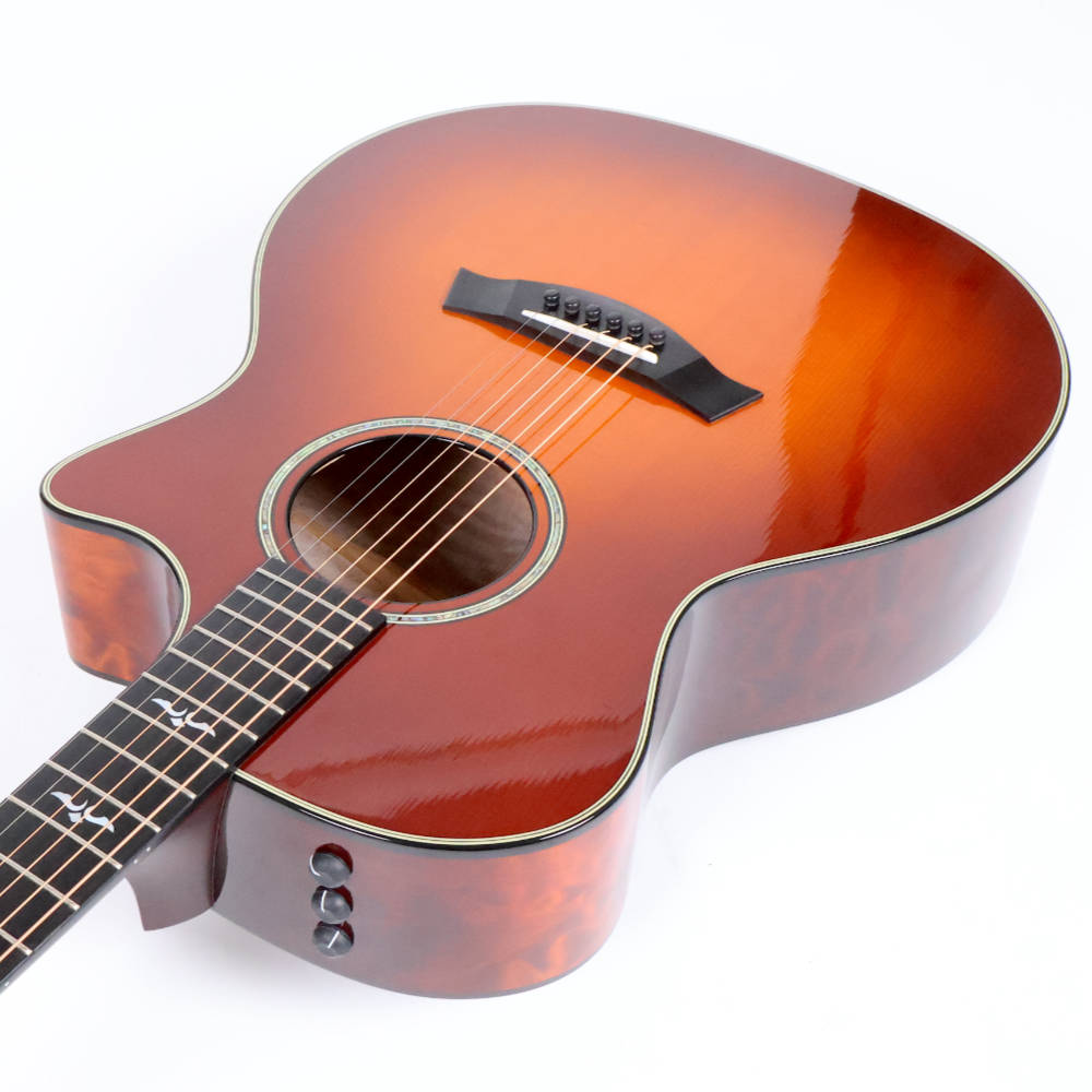 【中古】 アコースティックギター Taylor 614CE V-Class Quilt Maple Back & Side Limited Edition 2019年製 テイラー エレアコ キルトメイプル材採用 ネックジョイント側