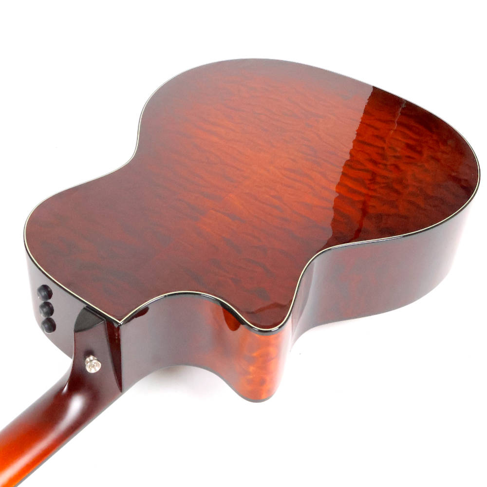 【中古】 アコースティックギター Taylor 614CE V-Class Quilt Maple Back & Side Limited Edition 2019年製 テイラー エレアコ キルトメイプル材採用 ネックヒール側