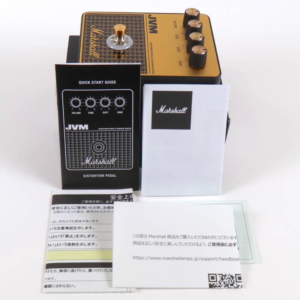 【中古】 Marshall マーシャル JVM オーバードライブ ディストーション ギターエフェクター 付属品