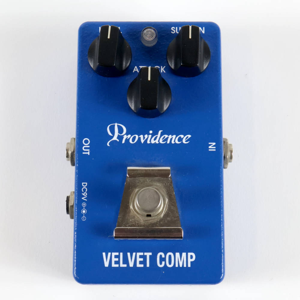【中古】 エフェクター コンプ コンプレッサー Providence VLC-1 VELVET COMP エフェクター 正面