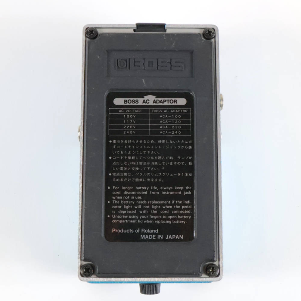 【中古】 コーラス エフェクター BOSS CE-3 Chorus Made in JAPAN ギターエフェクター 裏面