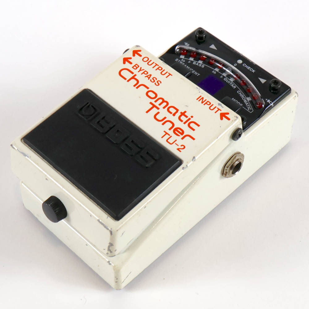 【中古】 クロマチックチューナー エフェクター BOSS TU-2 Chromatic Tuner ペダルチューナー 右サイド