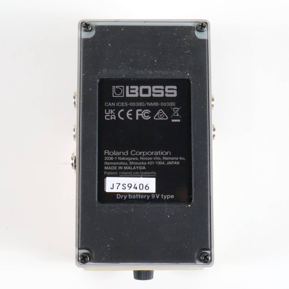 【中古】 ディレイ エフェクター BOSS DD-8 Digtal Delay ギターエフェクター 裏面