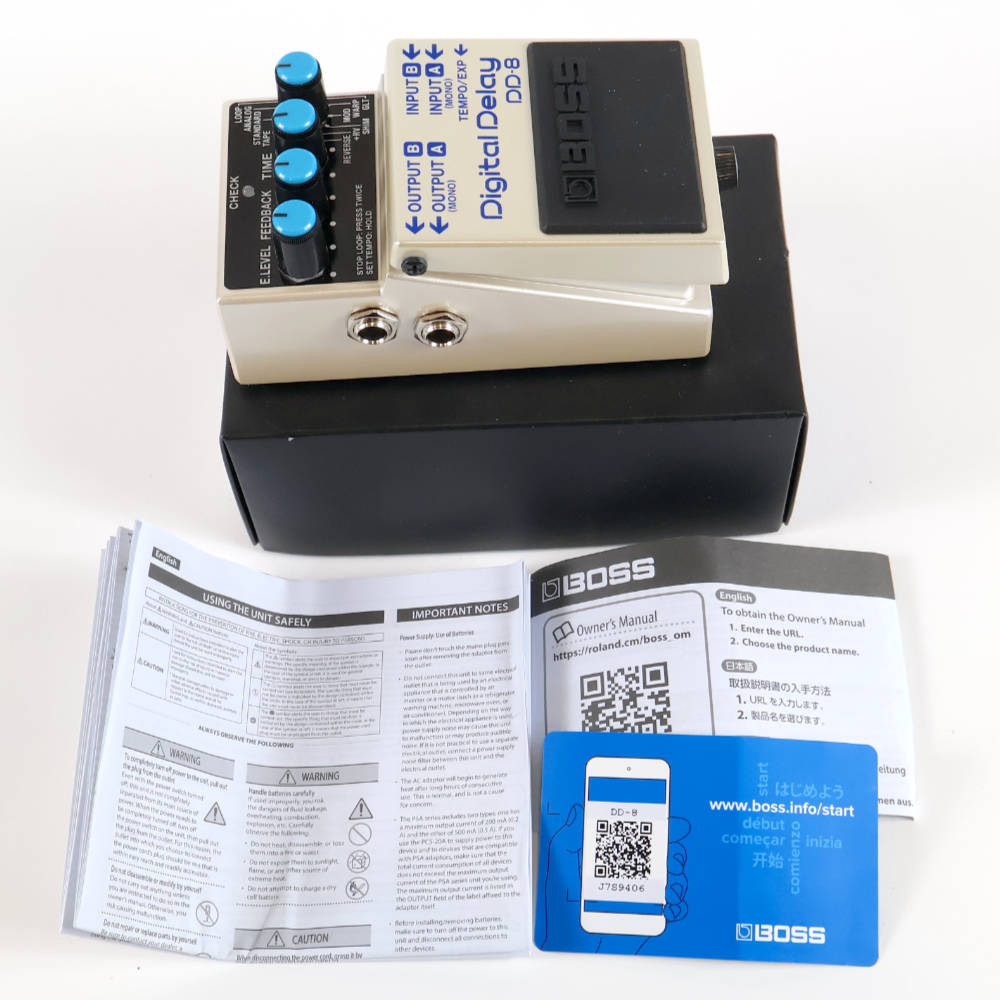 【中古】 ディレイ エフェクター BOSS DD-8 Digtal Delay ギターエフェクター 付属品