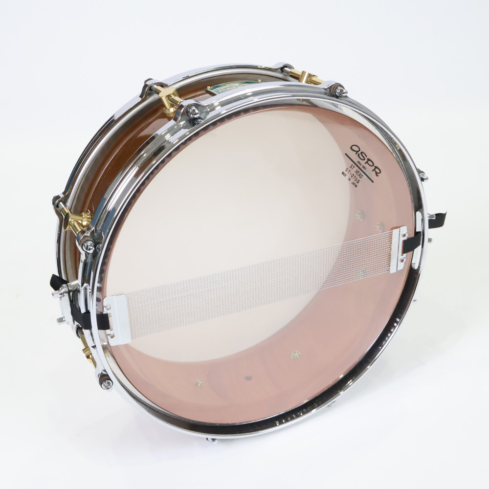 【中古】 スネアドラム カノウプス CANOPUS HS-1450 Zelkova Snare Drum 14x5 ゼルコバ 単板くりぬき胴スネア 詳細画像