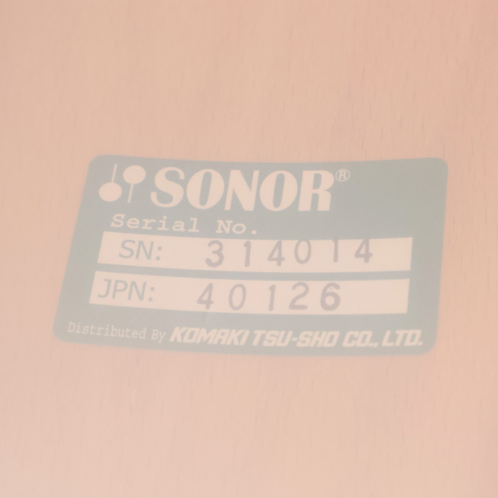 【中古】 スネアドラム ソナー SONOR SSD-13575BG SDW 2.0 Benny Greb Signature Snare Drum Beech 13x5.75 詳細画像