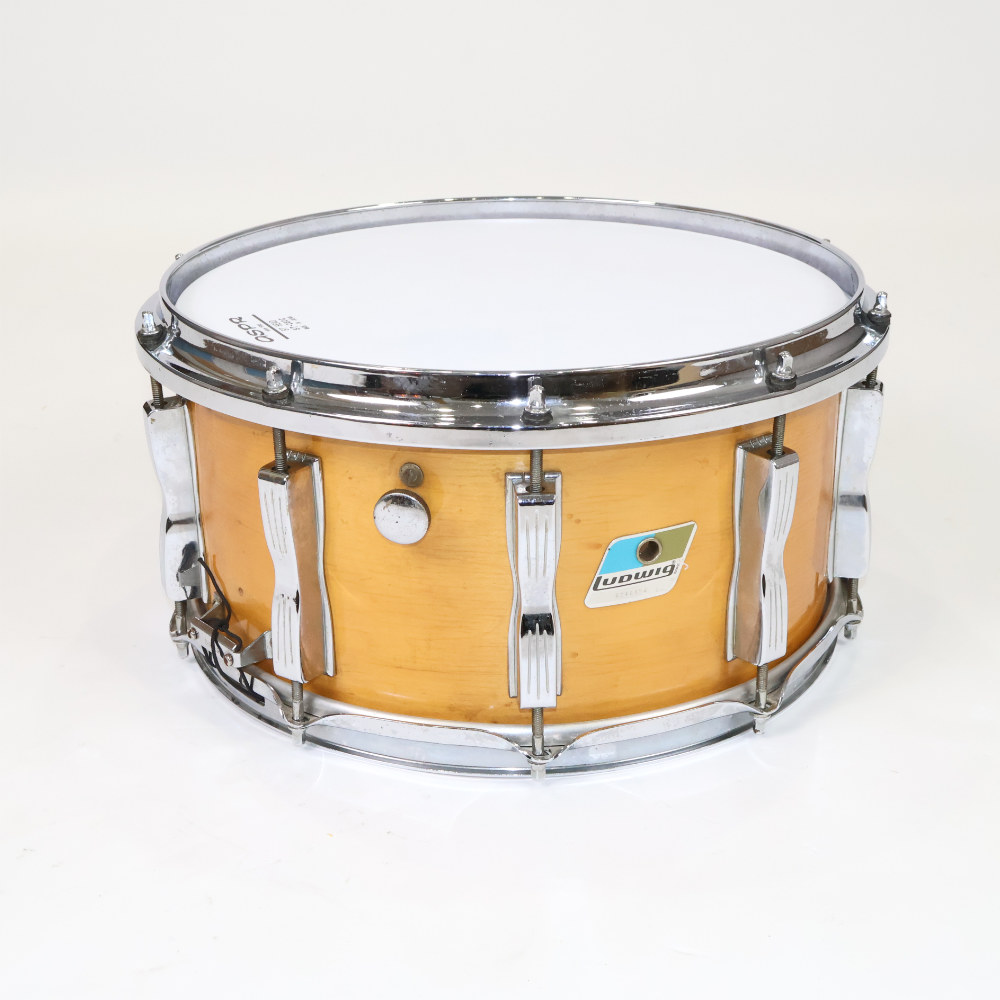 【中古】 スネアドラム ラディック Ludwig L-403Y Rock/Concert Series Snare 14x6.5 1980s ビンテージスネア