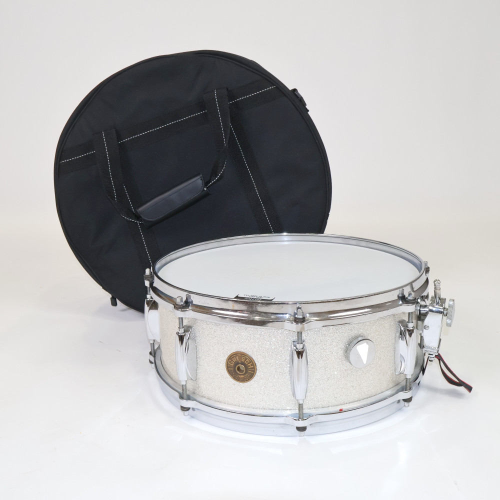 【中古】 スネアドラム グレッチ GRETSCH #4157 NAME BAND 14x5.5 ROUND BADGE 1960s ビンテージスネア
