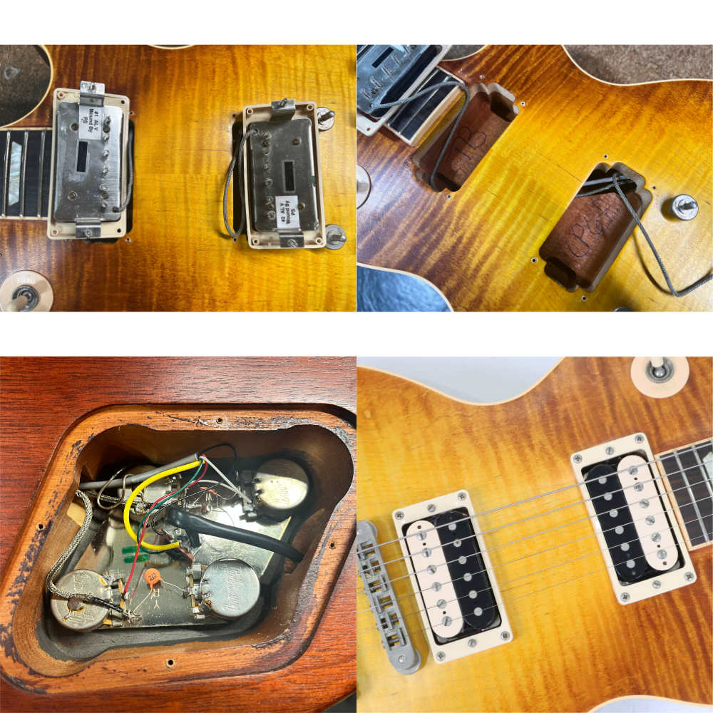 【中古】 エレキギター Gibson 60’s Les Paul Standard Faded Honey Burst 2005年製 バーストバッカープロピックアップ搭載 ギブソン レスポールスタンダードフェイデッド 詳細画像