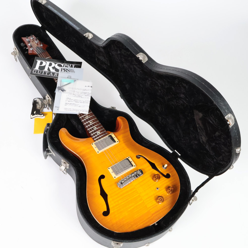 【中古】 エレキギター PRS McCarty HollowBody I 1st 10Top Birds McCarty Sunburst 2007年製 ピエゾピックアップ搭載 ポールリードスミス マッカーティーホロウボディー Paul Reed Smith ケース