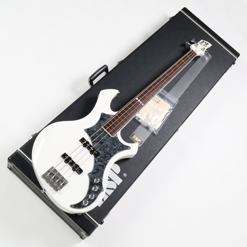 【中古】 エレキベース ESP RF-00SL Snow White the GazettE REITA Signature Model 2009年製 ガゼット REITAモデル フロントピックアップオリジナルと同等品へ交換