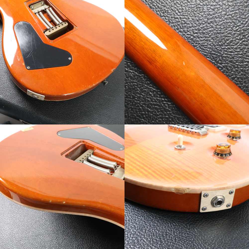 【中古】 エレキギター PRS Custom 24 10Top Orange 20th Anniversary Bird 2005年製 白濁あり 20周年記念モデル ポールリードスミス カスタム24 Paul Reed Smith 傷