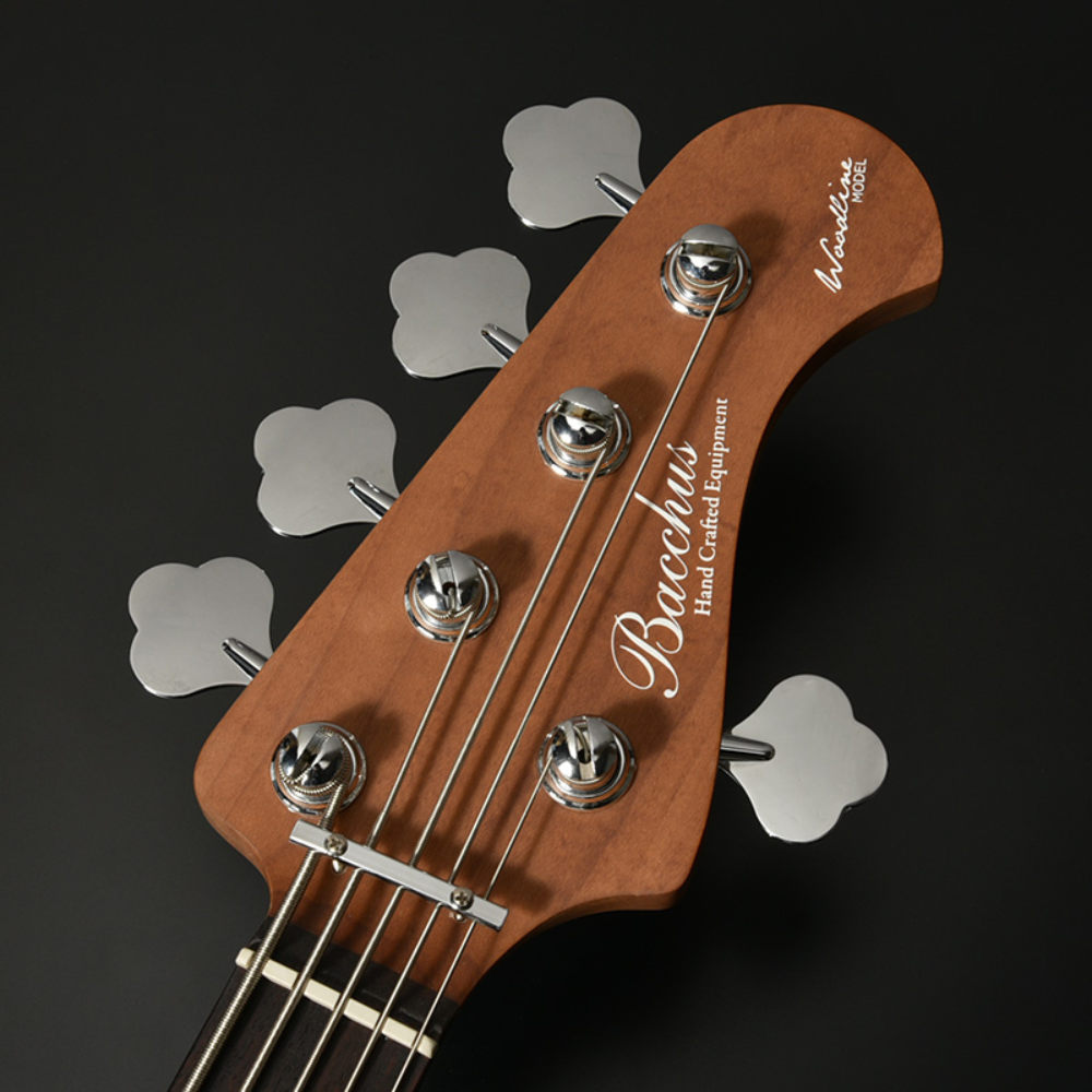 BACCHUS バッカス Japan Tune-up Series WL605AC-RSM/R ABRM エレキベース 5弦ベース ヘッド部
