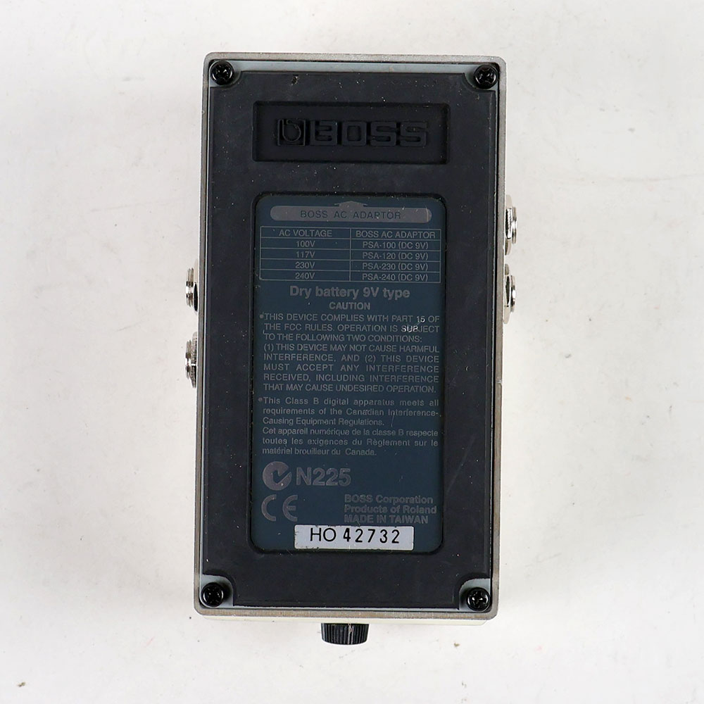 【中古】 デジタルディレイ エフェクター BOSS DD-5 Digtal Delay ギターエフェクター ディレイ 裏面