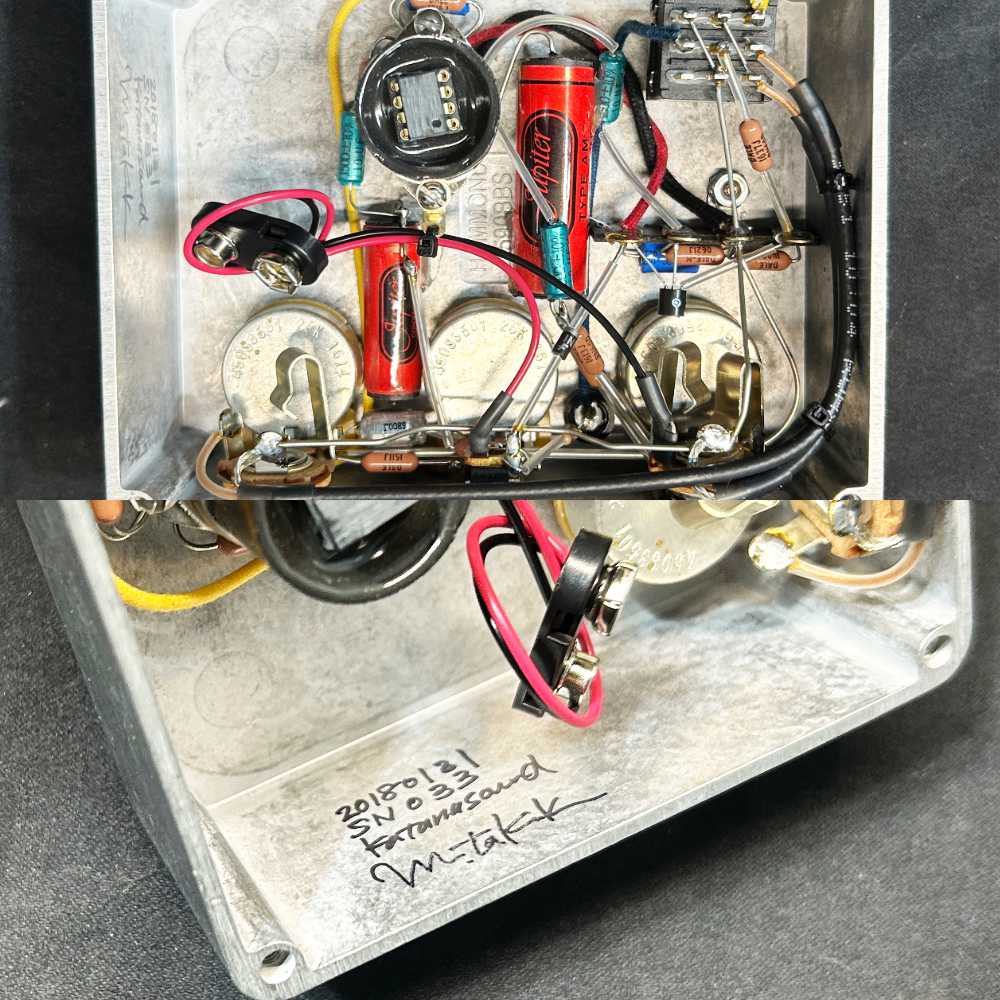 【中古】 オーバードライブ mt’Lab エムティーラボ HUMSTER 20th Anniversary エフェクター ハムスター 内部 