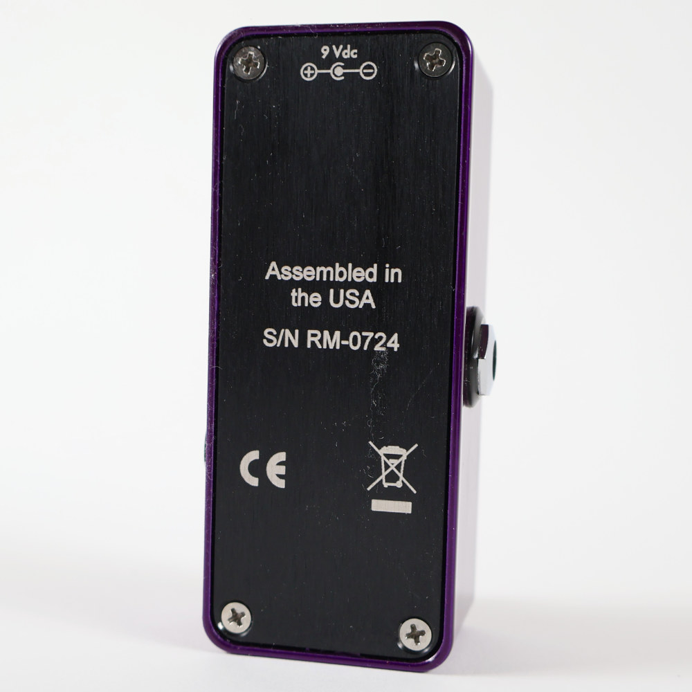 【中古】 ディストーション エフェクター Suhr Riot MINI ギターエフェクター 本体画像 裏