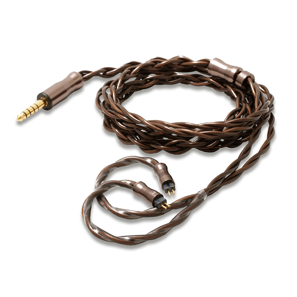 Hi-Unit ハイユニット HU-BC001-2pin RYUCHU2 (龍柱2) イヤホンケーブル 4.4mmプラグ/2pin対応 バランス接続オーディオケーブル