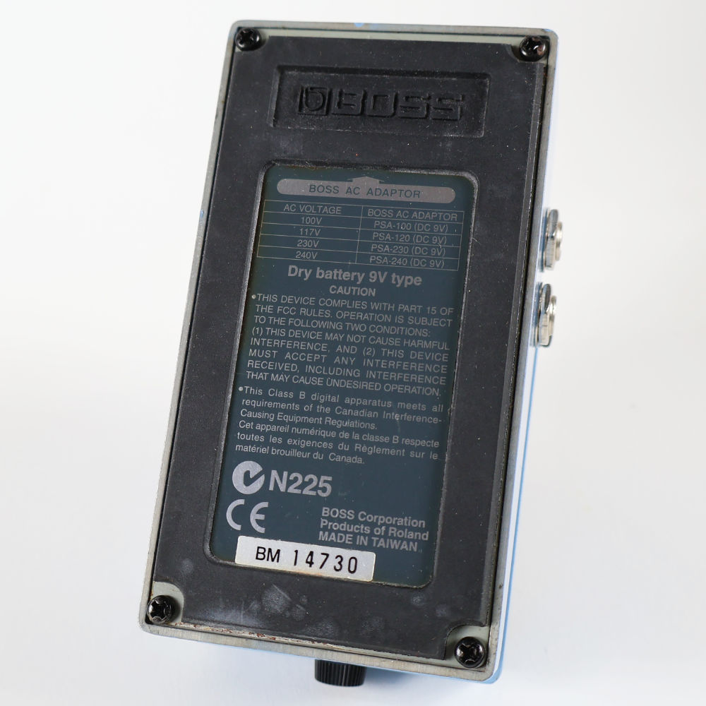 【中古】 ベースコーラス エフェクター BOSS CEB-3 Bass Chorus ベースエフェクター 本体画像 裏