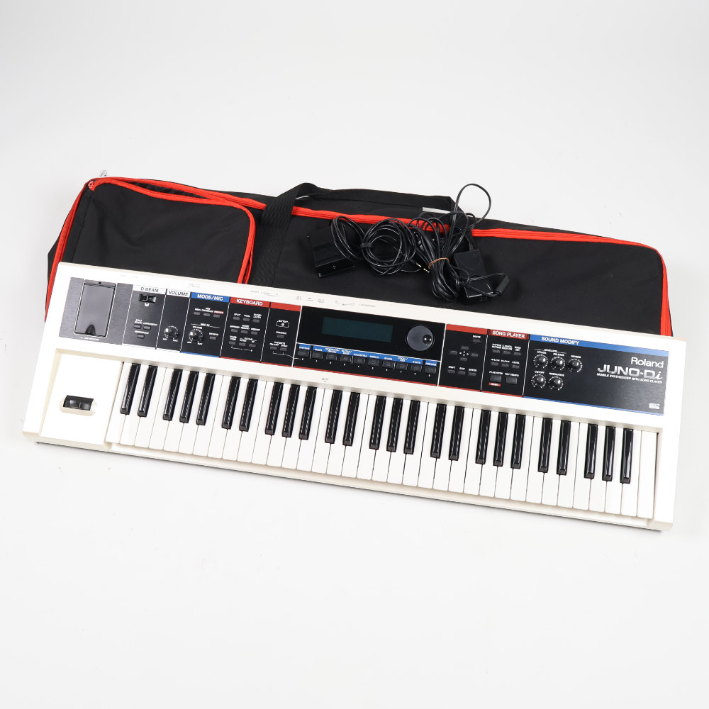 【中古】 モバイルシンセサイザー Roland JUNO-Di WH ローランド
