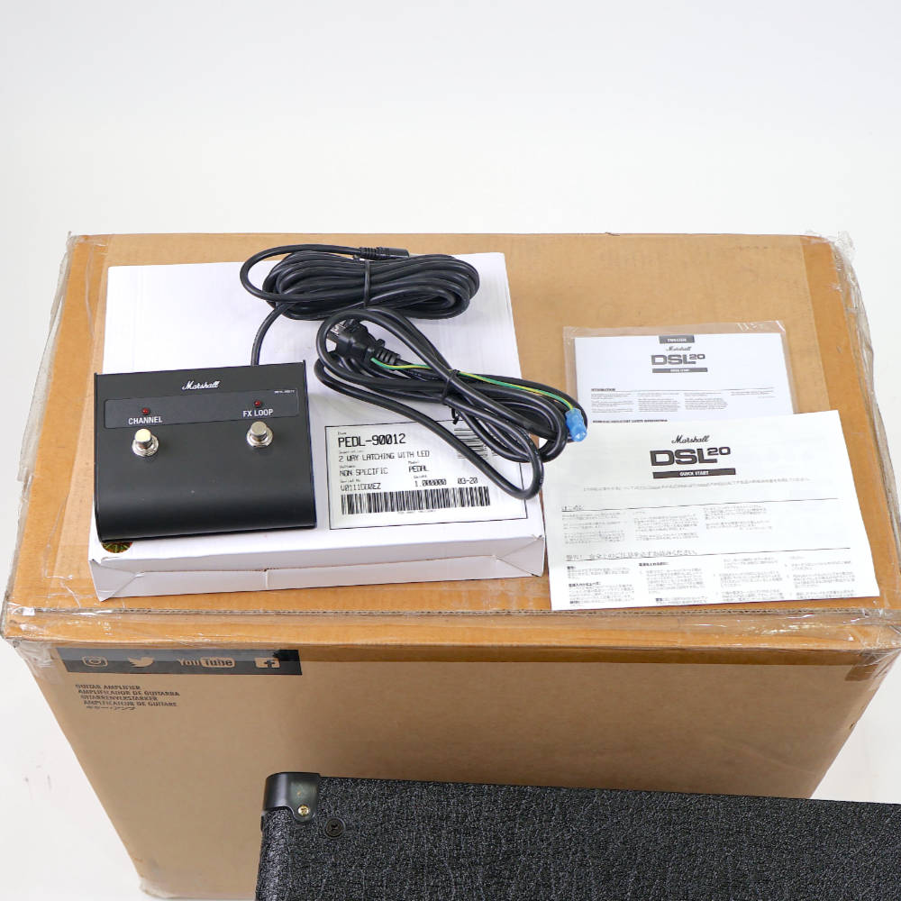 【中古】 MARSHALL DSL20C ギターアンプ コンボ 真空管アンプ コントロール